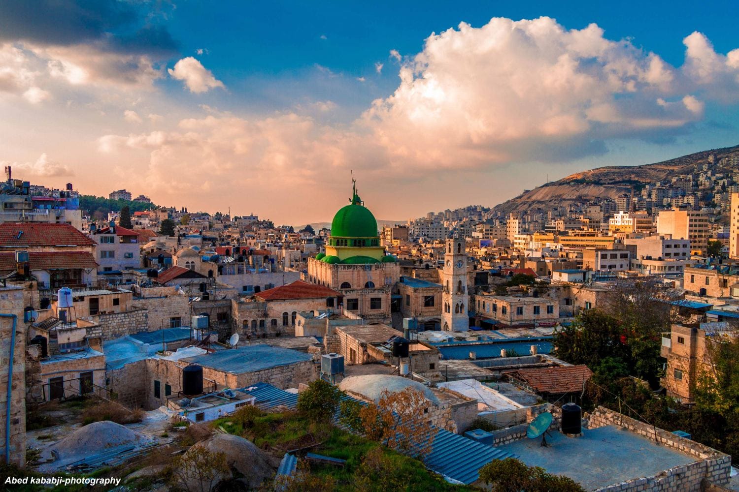 Gamlebyen i Nablus.