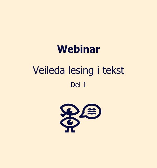 Webinar - veileda lesing i tekst - del 1