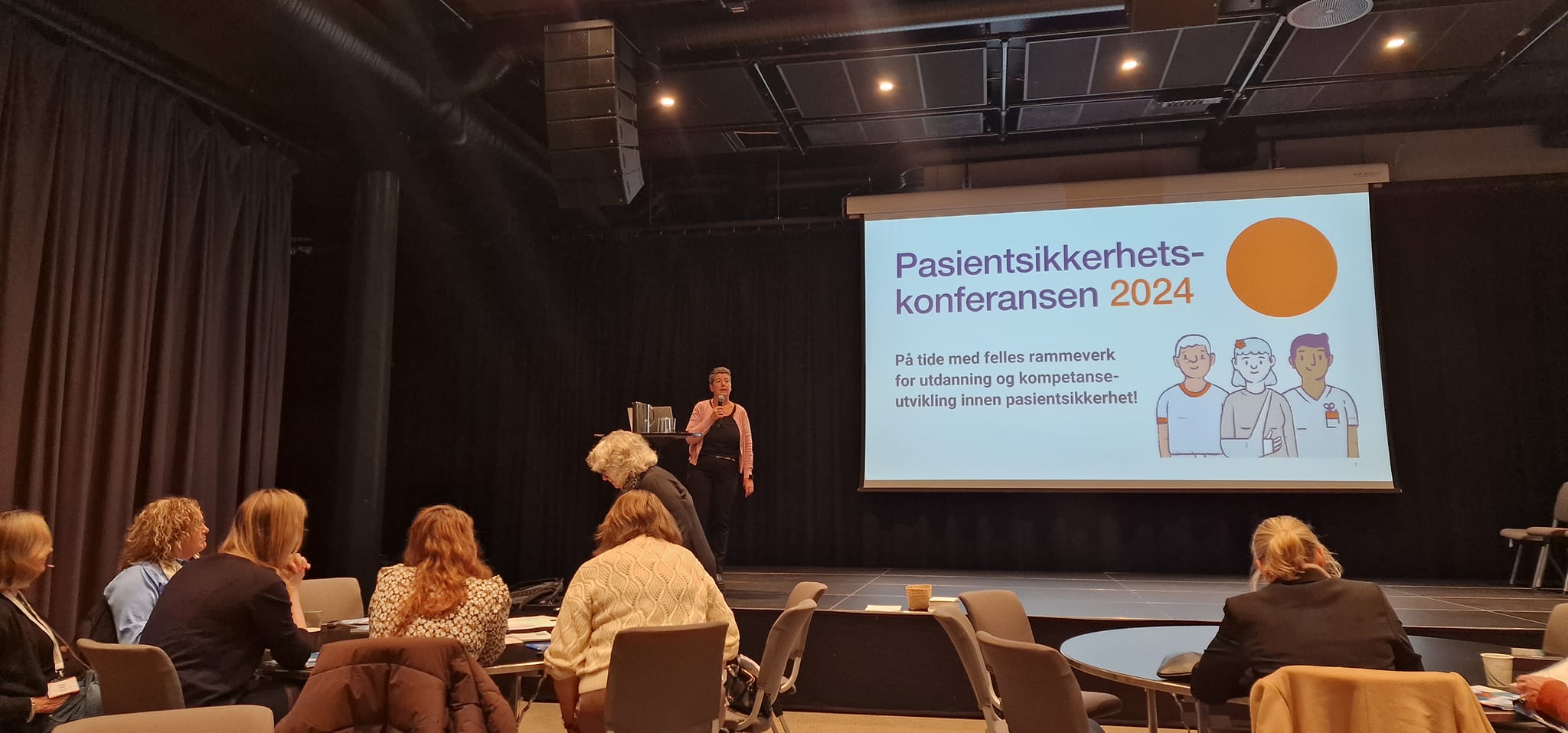 Karina Aase presenterer på PSK 2024