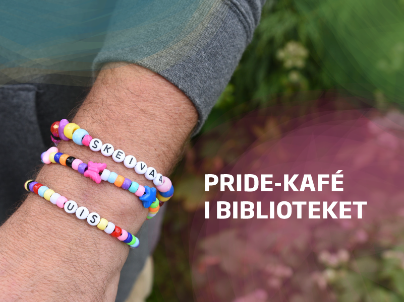 pride-kafe i biblioteket