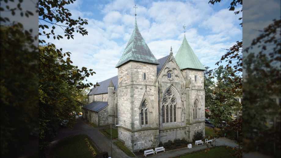 Utsiden av Stavanger domkirke