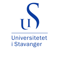 UiS logo, hvit bakgrunn
